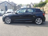 Used Audi A1 S-Line 116 HP (85 kW) 2019 Black Hatchback