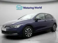 Used VW Golf VIII Active 131 HP (96 kW) 2021 Blue Hatchback