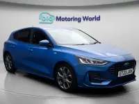 Used Ford Focus ST-Line 125 HP (91 kW) 2023 Blue Hatchback