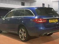 Used Mercedes C350e Premium Plus 2016 Blue Estate