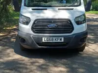 Used Ford Transit 130 HP (95 kW) 2018 White Van