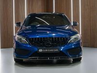 Used Mercedes C220 AMG Line Premium 170 HP (125 kW) 2018 Blue Sedan