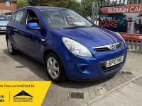 Used Hyundai i20 Comfort 78 HP (57 kW) 2010 Blue Hatchback