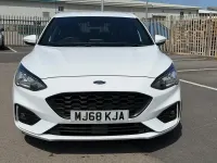 Used Ford Focus ST-Line X 2018 White Hatchback
