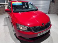 Used Skoda Fabia SE 90 HP (66 kW) 2016 Red Hatchback