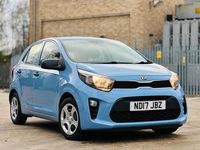Used Kia Picanto 2017 Blue Hatchback