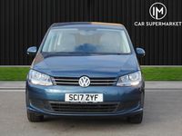 Used VW Sharan S 150 HP (110 kW) 2017 Blue MPV