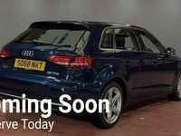 Used Audi A3 Sportback Sport 150 HP (110 kW) 2019 Blue Hatchback