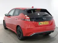 Used Nissan Leaf N-Connecta 110 kW (150 HP) 2023 Red Hatchback