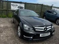 Used Mercedes C180 Sport Edition 2015 Black Coupe