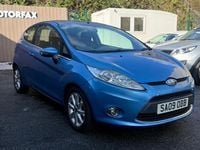 Used Ford Fiesta Zetec 82 HP (60 kW) 2009 Blue Hatchback