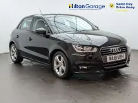 Used Audi A1 Sportback Sport 125 HP (91 kW) 2018 Black Hatchback