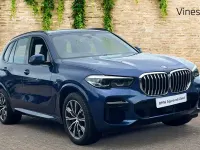 Used BMW X5 M Sport 394 HP (289 kW) 2021 Blue SUV