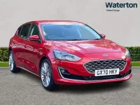 Used Ford Focus Vignale 125 HP (91 kW) 2020 Red Hatchback