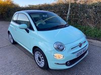 Used Fiat 500 Lounge 69 HP (50 kW) 2016 Green Hatchback