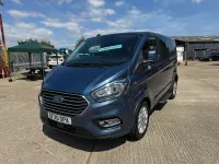 Used Ford Tourneo Custom Titanium 130 HP (95 kW) 2020 Blue Van