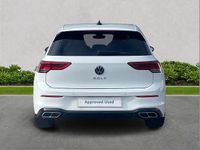 Used VW Golf VIII R-line 130 HP (95 kW) 2021 White Hatchback