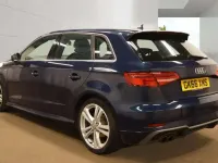 Used Audi A3 Sportback S-Line 2016 Blue Hatchback