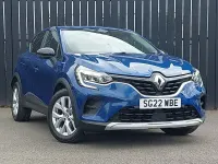 Usado Renault Captur Iconic 91 HP (66 kW) 2022 Azul SUV
