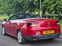 Used Renault Mégane Cabriolet Dynamique 2010 Red Cabriolet