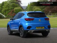Used MG ZS Exclusive 106 HP (77 kW) 2020 Blue SUV
