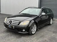 Usado Mercedes C180 2008 Preto Carrinha