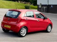 Used Kia Picanto 68 HP (50 kW) 2014 Red Hatchback