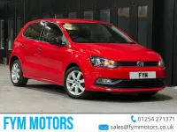 Used VW Polo S 60 HP (44 kW) 2015 Red Hatchback