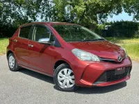 Used Toyota Vitz 2015 Red Hatchback