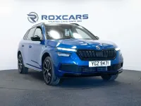 Used Skoda Kamiq Monte Carlo 110 HP (80 kW) 2023 Blue SUV
