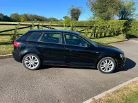 Begagnad Audi A3 Sport 140 HK (102 kW) 2012 Svart Halvkombi