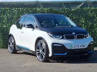 Used BMW i3 Comfort Edition 135 kW (184 HP) 2021 Capparis white with highlight bmw i blue Hatchback