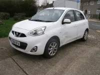 Used Nissan Micra Acenta 2016 White Hatchback