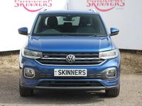 Used VW T-Cross R-line 150 HP (110 kW) 2021 Blue SUV
