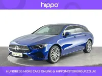 Used Mercedes CLA180 Executive 136 HP (100 kW) 2025 Blue Estate
