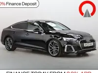 Used Audi A5 Sportback S-Line 163 HP (119 kW) 2023 Black Hatchback