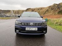 Used VW Tiguan R-line 150 HP (110 kW) 2017 Blue SUV