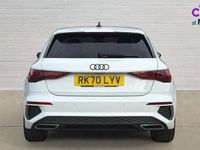 Used Audi A3 S-Line 150 HP (110 kW) 2020 White Sedan