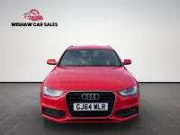 Used Audi A4 S-Line 150 HP (110 kW) 2014 Red Estate