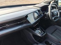 Used Audi Q4 e-tron Black Edition 125 kW (170 HP) 2025 Blue SUV