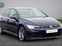 Used VW Golf VIII R-line 150 HP (110 kW) 2022 Blue Hatchback
