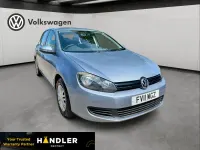 Used VW Golf VI S 85 HP (62 kW) 2011 Blue Hatchback