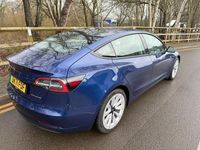 Used Tesla Model 3 Long Range AWD 366 kW (498 HP) 2021 Blue Sedan