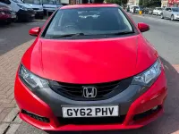 Used Honda Civic SE 100 HP (73 kW) 2012 Red Hatchback