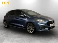 Used Ford Fiesta ST-Line 100 HP (73 kW) 2023 Blue Hatchback