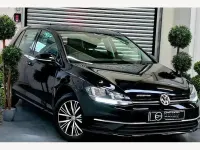 Used VW Golf VII SE 125 HP (91 kW) 2017 Black Hatchback
