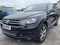 Used VW Touareg R-line 2014 Black SUV