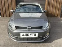 Used VW Polo Match 90 HP (66 kW) 2016 Grey Hatchback