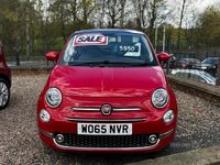 Used Fiat 500 Lounge 69 HP (50 kW) 2016 Red Hatchback