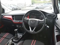 Used Vauxhall Crossland SRi 130 HP (95 kW) 2021 Grey SUV